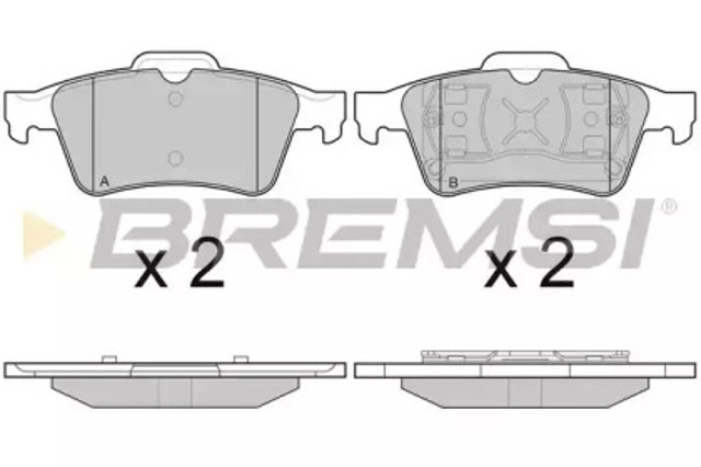 BP2980 Pastillas de freno traseras  en stock Granada