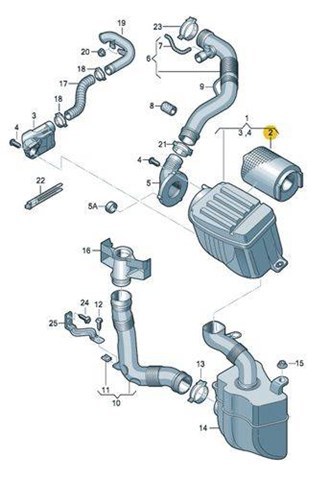 MAHLE LX1566 Filtro de aire  en stock Valencia