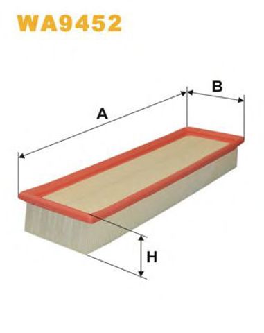 WIX WA9452 Filtro de aire  disponible Valladolid