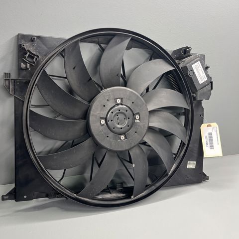 Difusor de radiador, ventilador de refrigeración, condensador del aire acondicionado, completo con motor y rodete 2115001393 Mercedes