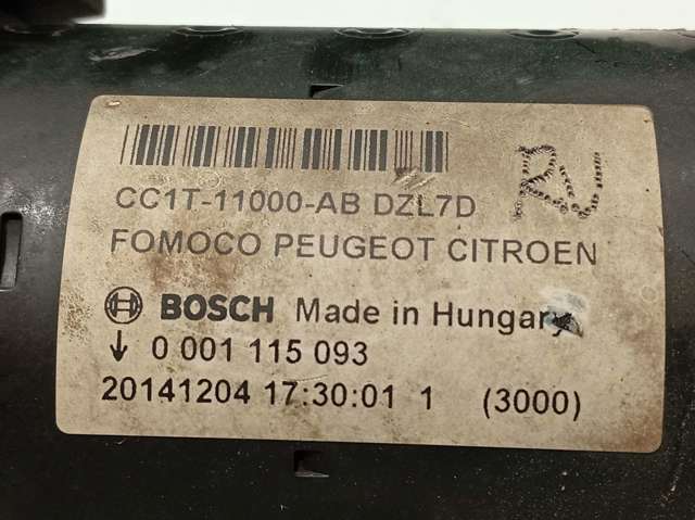 PEUGEOT 0001115093 Motor de arranque  en stock Terrassa