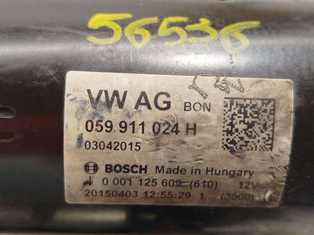 Motores de arranque 0001125609 VAG