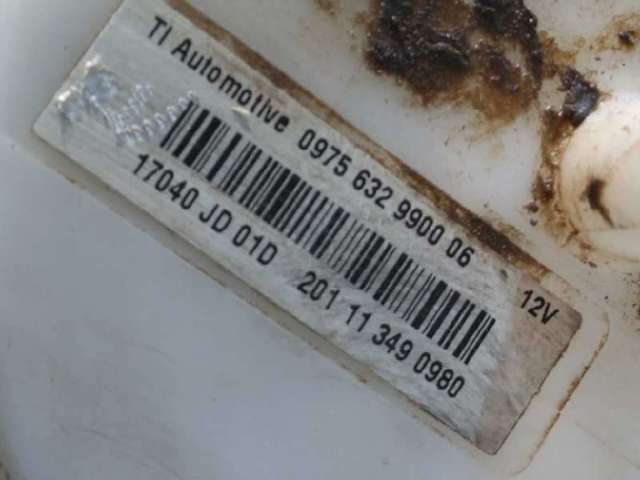 Bomba de combustible eléctrica 09756329900 NISSAN