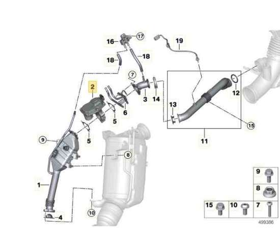 Comprar Válvula EGR de recirculación de gases Mini Cooper  F57 a bajo precio