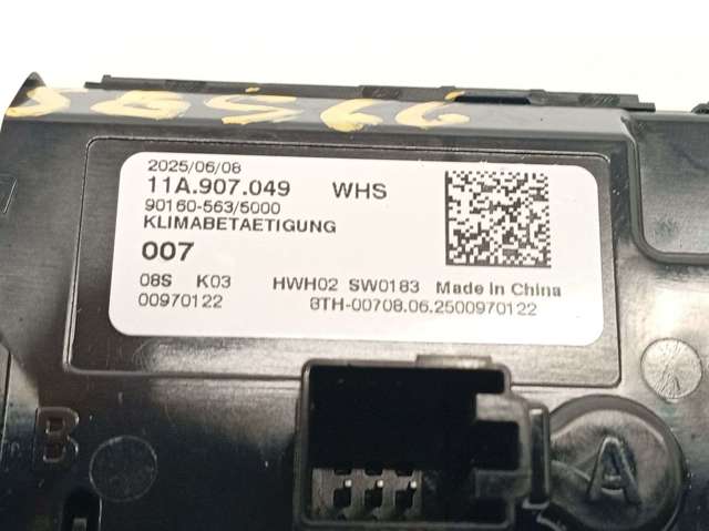 11A907049WHS VAG Módulo de modos de calefacción/aire acondicionado  disponible Alicante
