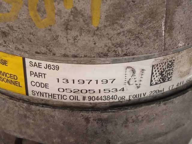 OPEL 13265616 Compresor de aire acondicionado  comprar en Murcia