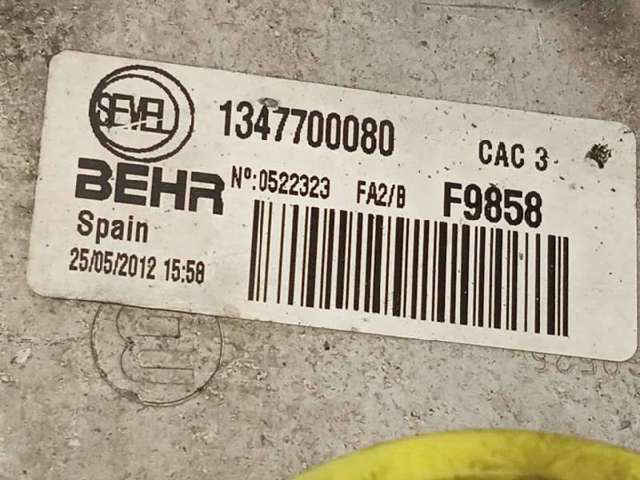 FIAT 1347700080 Intercooler comprar Tarragona