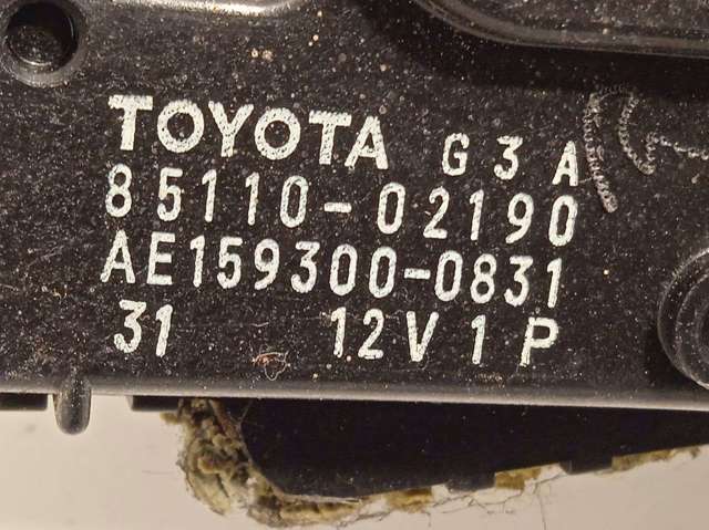 Motor limpiaparabrisas para Toyota Auris E15