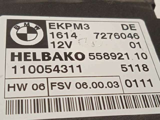 16147276046 BMW Módulo de control del motor de la bomba de combustible  en stock Huelva