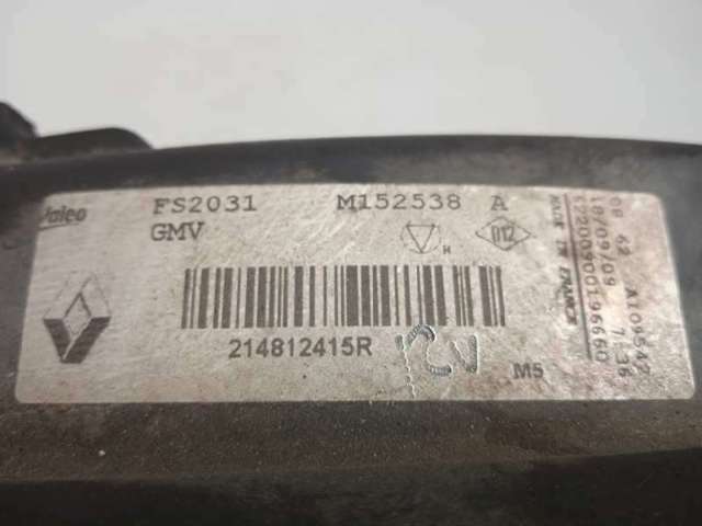 214812415R RENAULT Ventilador eléctrico de refrigeración completo (motor y hélice)  comprar en Jaén