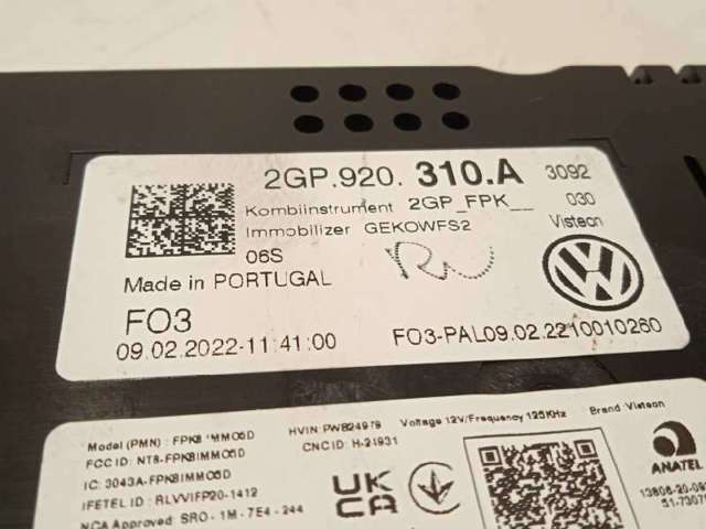VAG 2GP920310A  comprar en Murcia