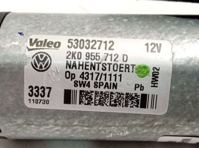 Motor limpiaparabrisas luna trasera 2K0955712D VAG