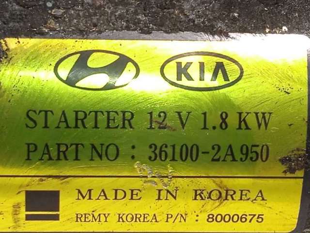 Arrancador 361002A950 HYUNDAI