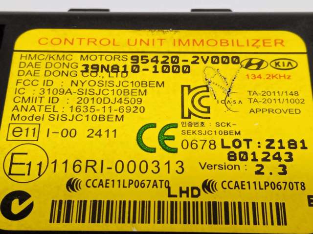 39N8101000 Hyundai/Kia