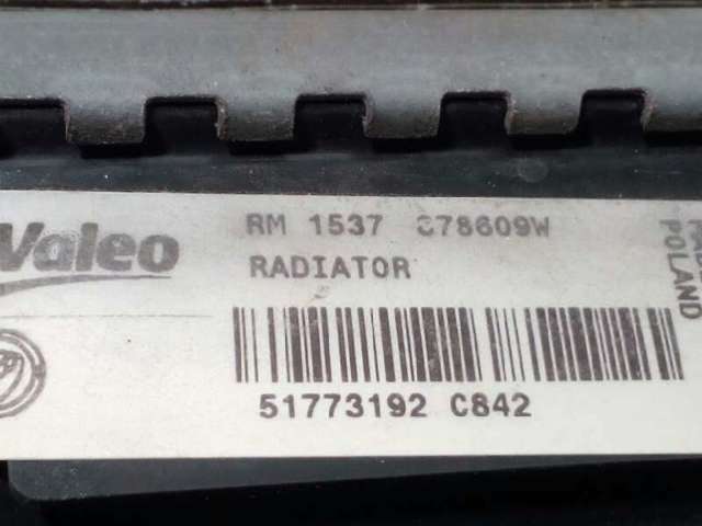 Radiador de auto 51773192 FIAT