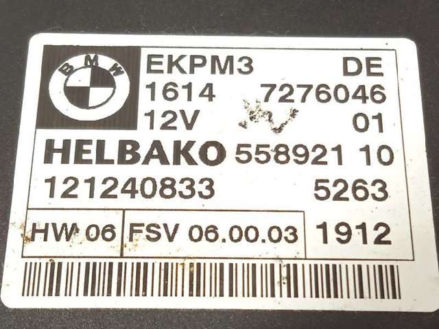 BMW 55892110 Módulo de control del motor de la bomba de combustible  comprar en Ponferrada