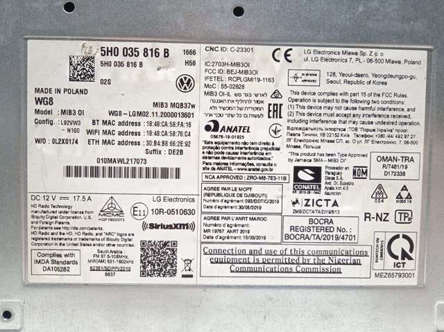 5H0035816B VAG