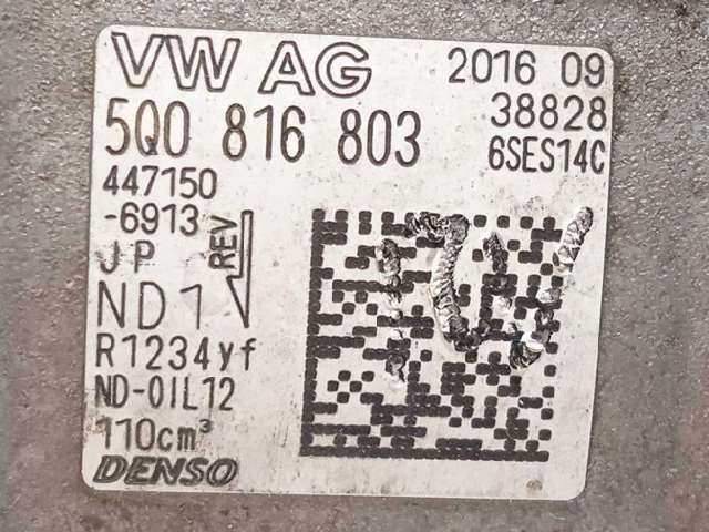 Compresor climatizador Volkswagen Golf VII (2014-2020)