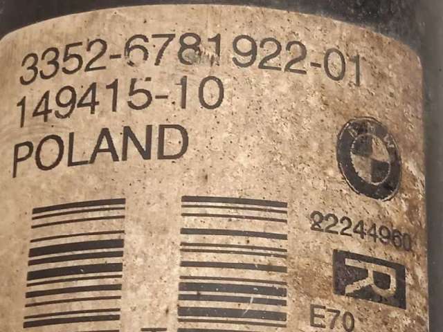 Amortiguador trasero derecho 6781922 BMW