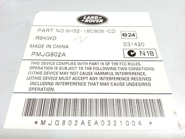 6H5218C808CD Jaguar