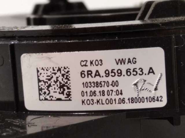 Anillo AIRBAG del volante Volkswagen Polo VI (AW1, BZ1, AE1)