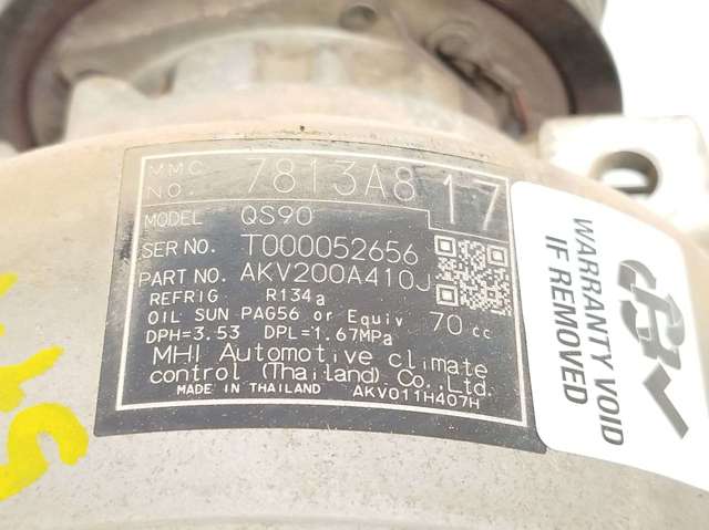 7813A817 MITSUBISHI Compresor de aire acondicionado  comprar en Oviedo