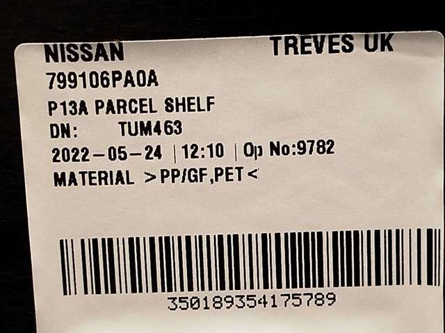 799106PA0A Nissan/Infiniti