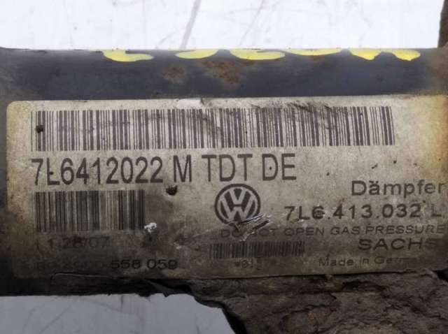 amortiguador frontal derecho 7L6413032L VAG