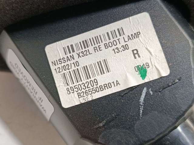 89503209 NISSAN Piloto trasero interior derecho comprar Bilbao