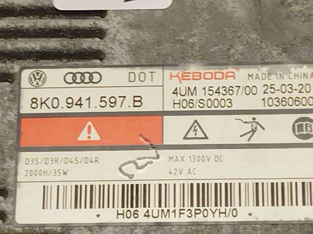 8K0941597B VAG
