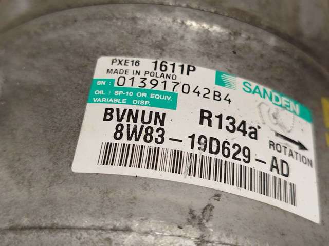 LAND ROVER 8W8319D629AD Compresor de aire acondicionado  comprar en Albacete