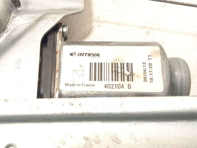 PEUGEOT 9222EQ Mecanismo de elevalunas de la puerta delantera derecha  comprar en Ponferrada