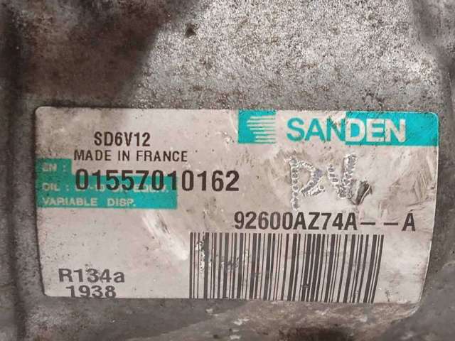 NISSAN 92600AZ74A Compresor de aire acondicionado  comprar en Ponferrada