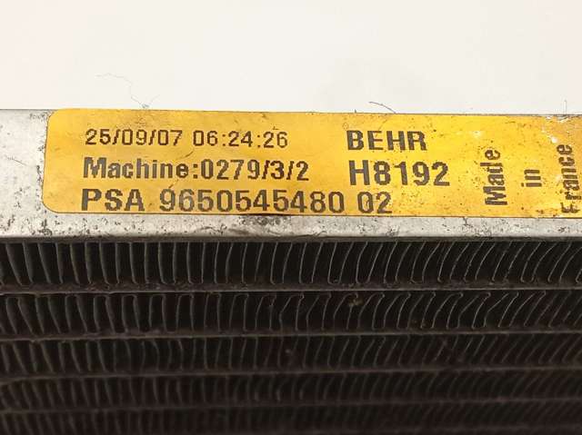 9650545480 PEUGEOT Condensador de aire acondicionado  comprar en Jaén