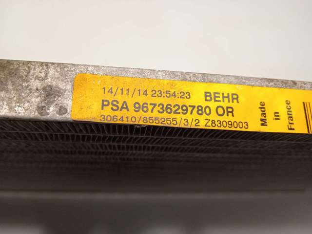 PEUGEOT 9673629780 Condensador de aire acondicionado  disponible Valladolid