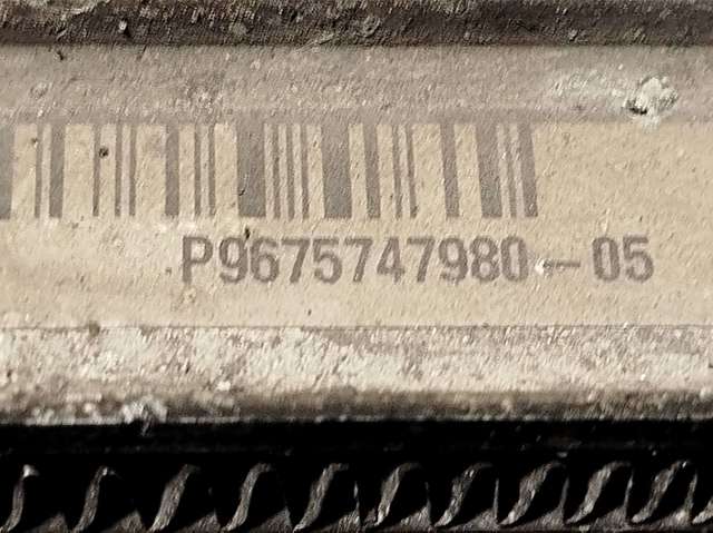 9675747980 PEUGEOT Radiador de refrigeración del motor  comprar en Oviedo