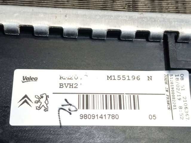 PEUGEOT 9809141780 Radiador de refrigeración del motor  comprar en Albacete