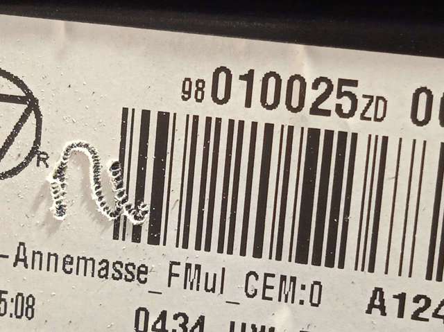 9811486280 Peugeot/Citroen