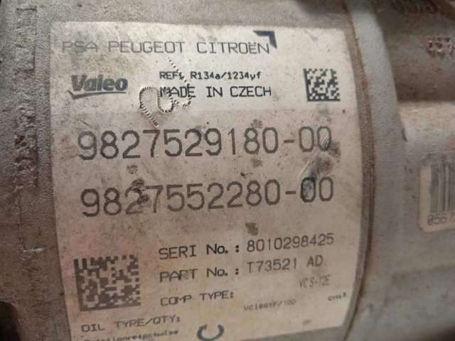 PEUGEOT 9827552280 Compresor de aire acondicionado  comprar en Murcia