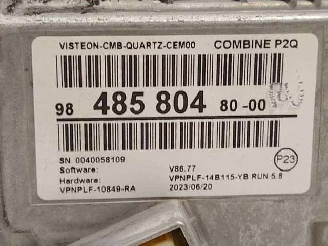 9848580480 Tablero de instrumentos  comprar en Zaragoza