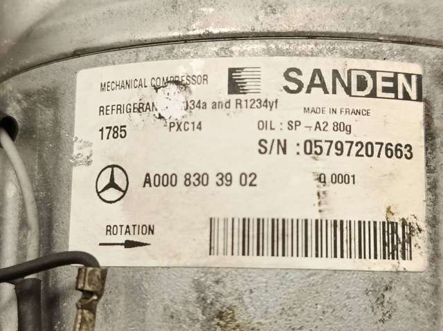 Compresores de aire acondicionado A0008303902 MERCEDES