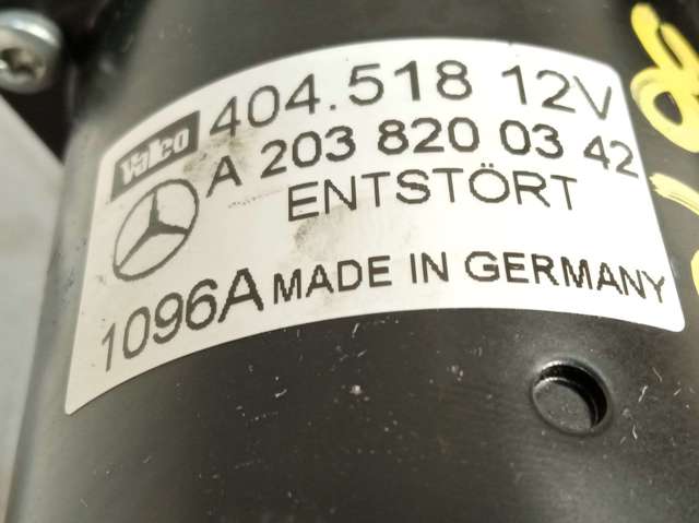 A2038200342 MERCEDES Motor del limpiaparabrisas  comprar en Lleida
