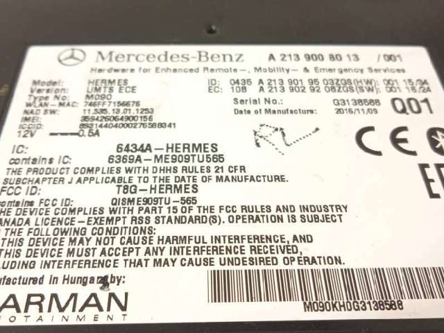 A2139008013 Mercedes
