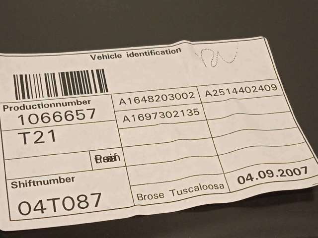A2518200108 Mercedes