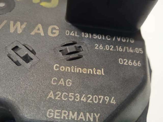 Válvula de regulación de gases A2C53420794 VAG