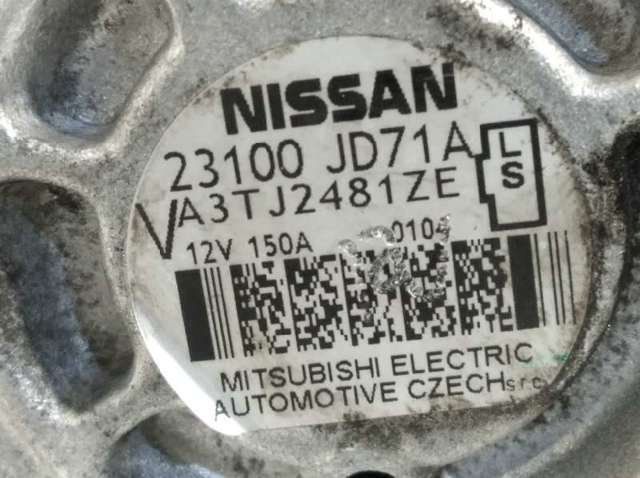 Alternador de coche A3TJ2481ZE NISSAN