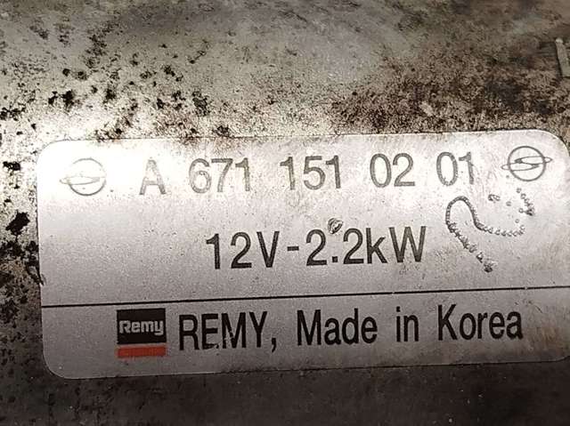 SSANG YONG A6711510201 Motor de arranque  comprar en Murcia