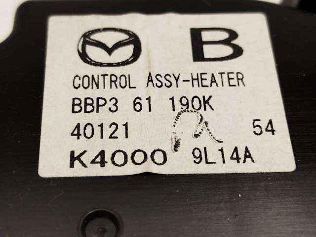 Unidad de control aire acondicionado para Mazda 3 BL