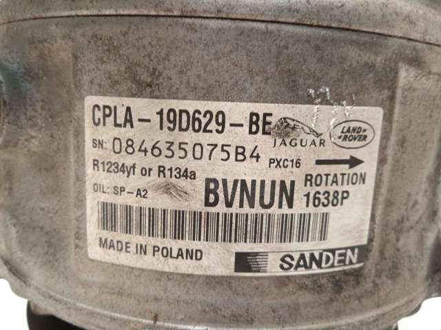 LAND ROVER CPLA19D629BE Compresor de aire acondicionado  en stock Valencia