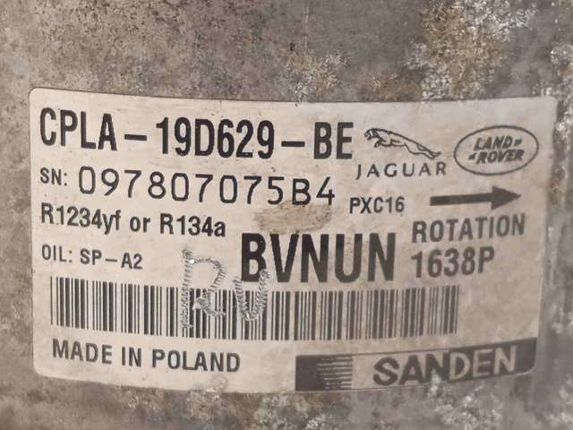 CPLA19D629BE LAND ROVER Compresor de aire acondicionado  disponible Alicante
